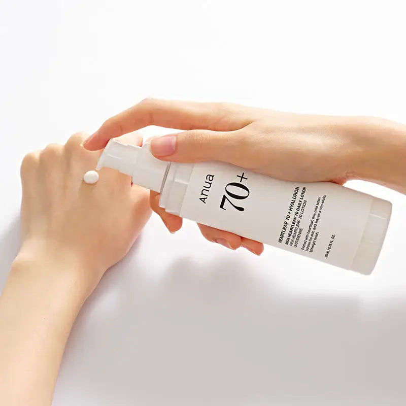 Anua Heartleaf 70% Daily Lotion lightweight vegan cruelty-free Korean skincare hypoallergenic K Beauty World