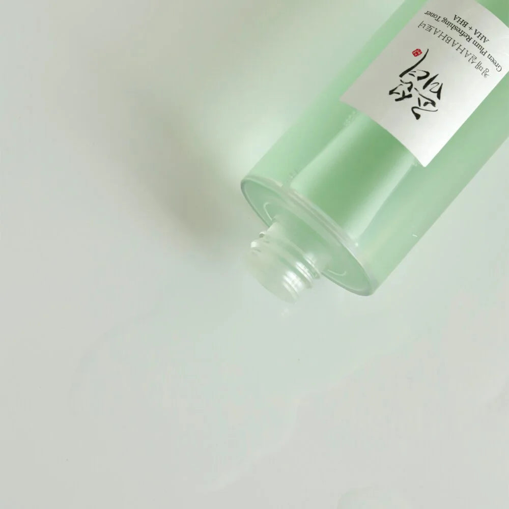 Beauty of Joseon Green Plum Refreshing Toner: AHA + BHA Glycolic acid Salicylic acid K Beauty World
