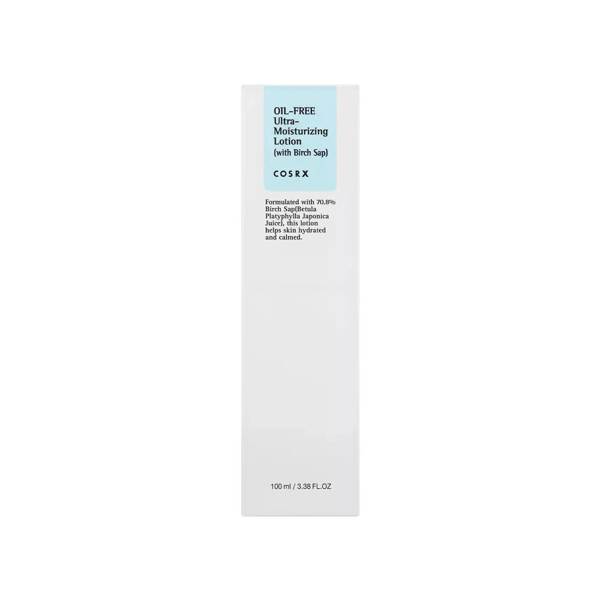 Cosrx Oil-Free Ultra-Moisturizing Lotion with Birch Sap best selling Korean skin care moisturizer for face for men women all ages oily skin must-have K Beauty World