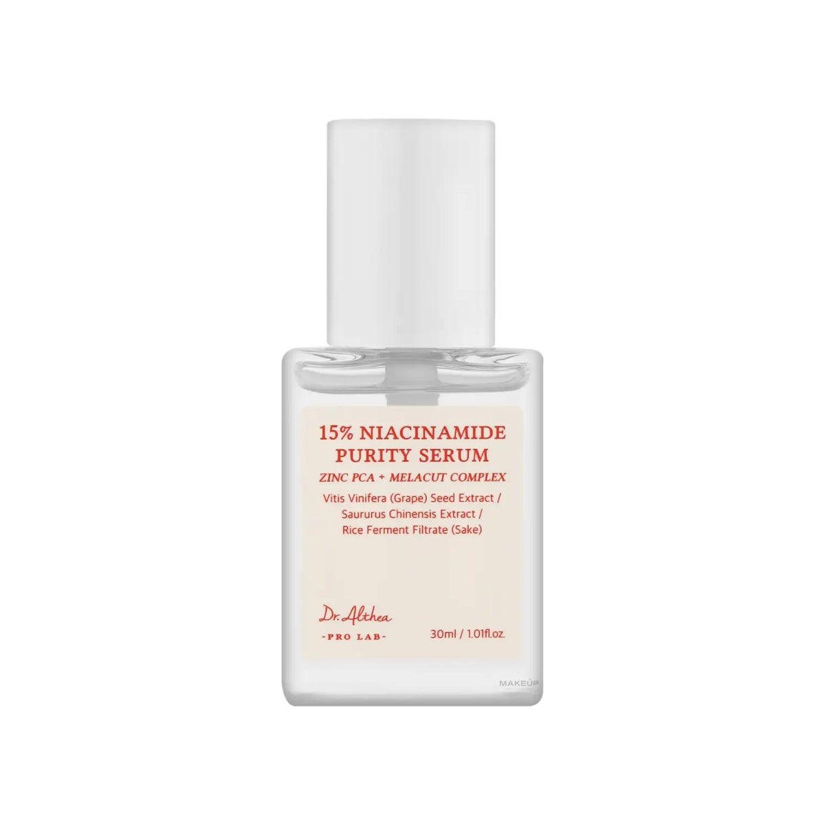 Dr. Althea 15% Niacinamide Purity Serum Korean skin care K Beauty World