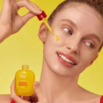 Eqqualberry Vitamin Illuminating Serum gentle brightening rejuvenating Korean skincare cosmetics K Beauty World