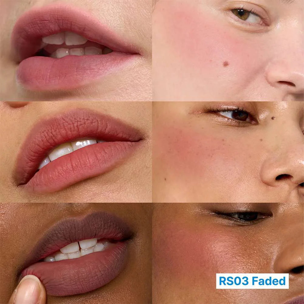 Fwee Lip & Cheek Blurry Pudding Pot RS03 Faded soft matte lip makeup Korea K Beauty World
