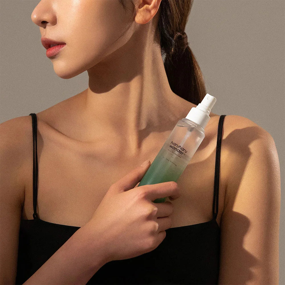 Haruharu Wonder Black Bamboo Mist 150ml Korean skincare cosmetics natural hydrating dry skin K Beauty World