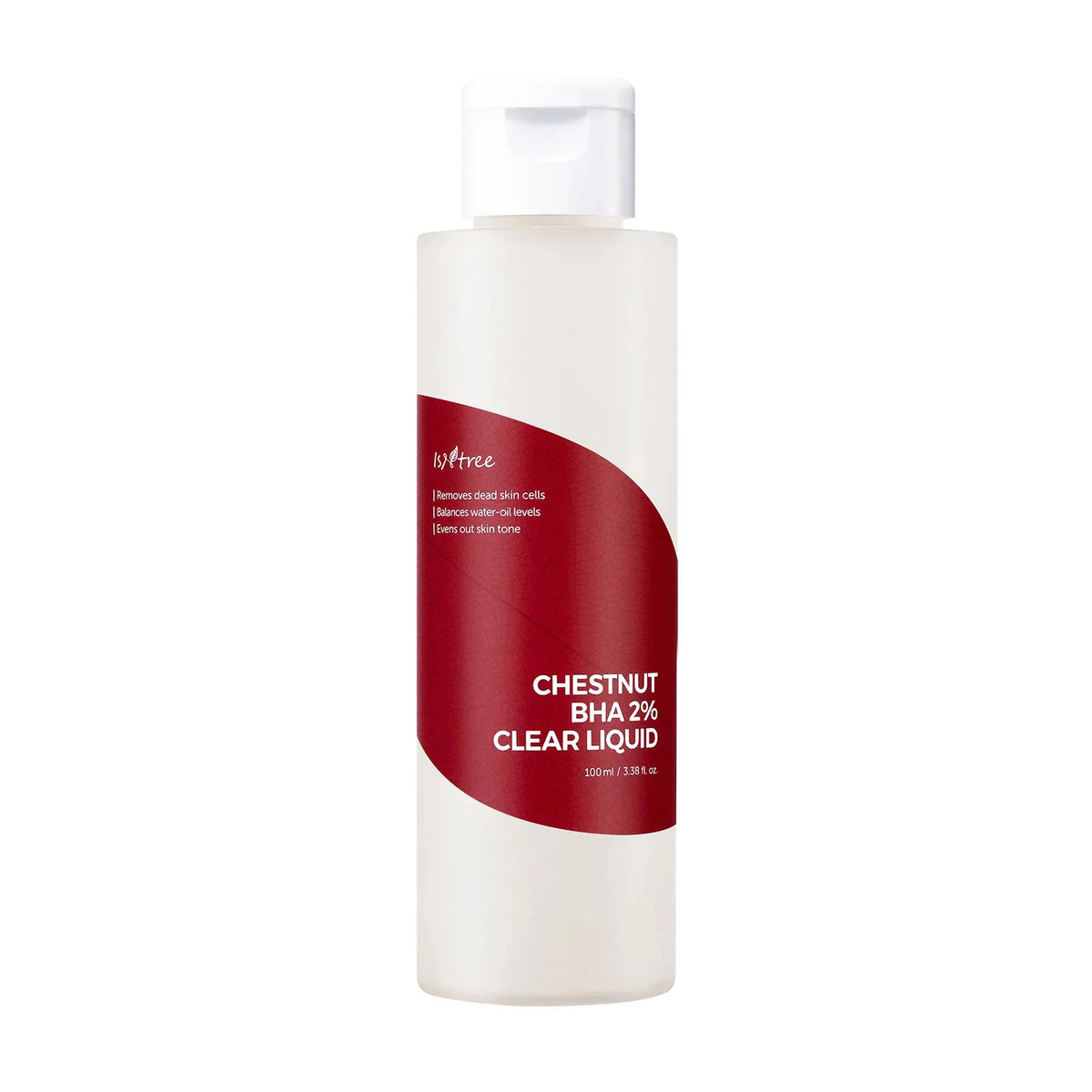Isntree Chestnut BHA 2% Clear Liquid chemical face peeling salicylic acid acne blackheads excess sebum control K Beauty World
