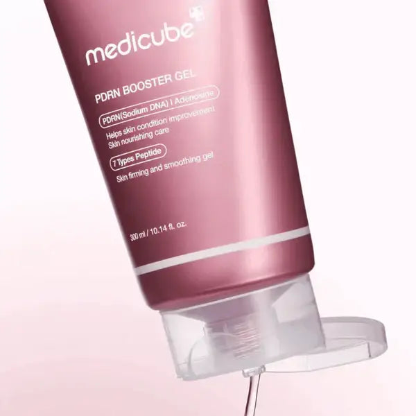Medicube PDRN Booster Gel firming hydrating moisturizing nourishing dry dull skin fine lines K Beauty World
