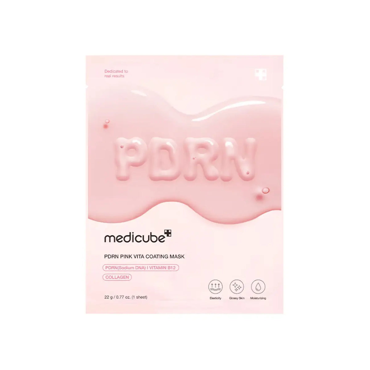Medicube PDRN Pink Vita Coating Mask collagen anti-aging fine lines wrinkles hydration K Beauty World