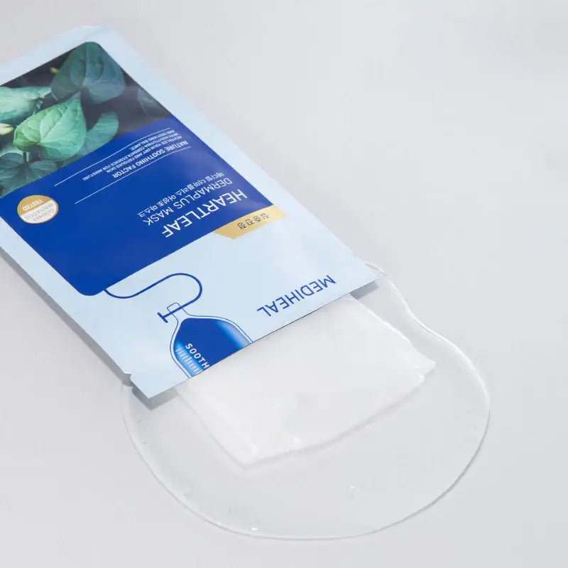 Mediheal Dermaplus Heartleaf Mask best selling soothing hydrating Korean sheet mask K Beauty World