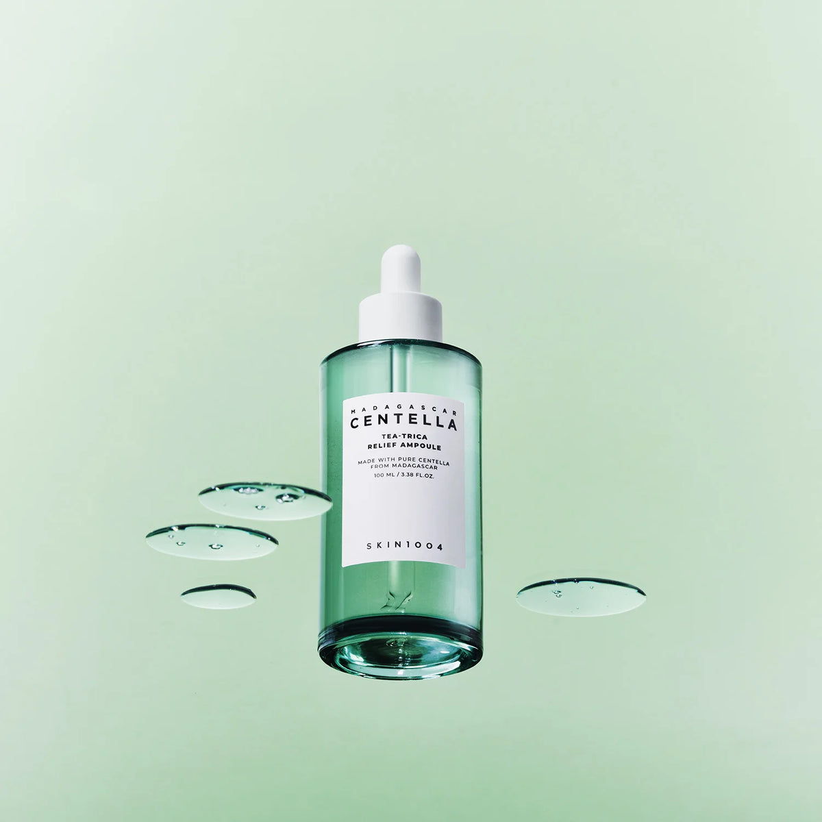 Skin1004 Madagascar Centella Tea-Trica Relief Ampoule quick soothing acne breakouts sos calming serum Korea K Beauty World