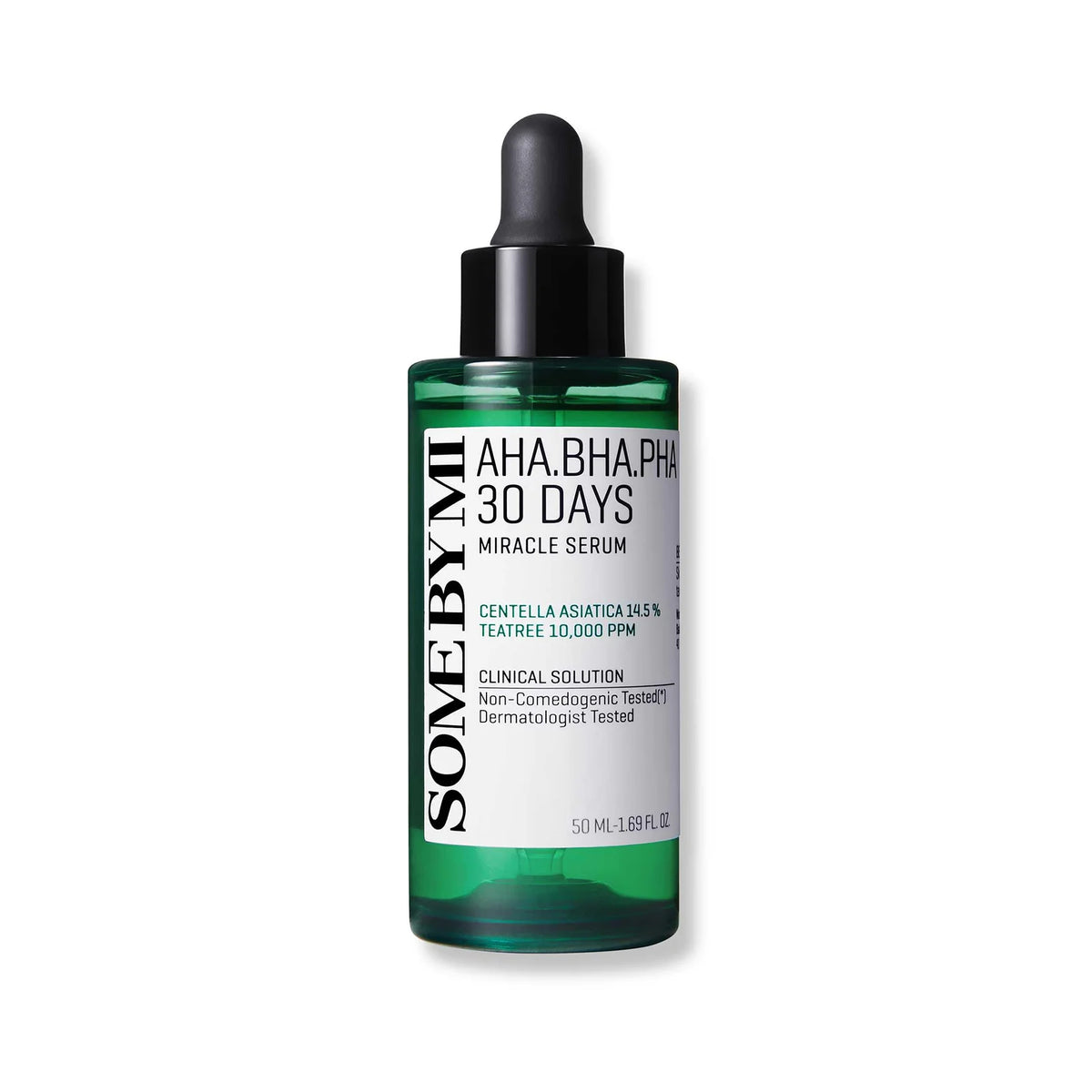 Some By Mi AHA BHA PHA 30 Days Miracle Serum best face peeling Korean skin care for acne scars pimple blackheads dull skin dark spots oily skin K Beauty World