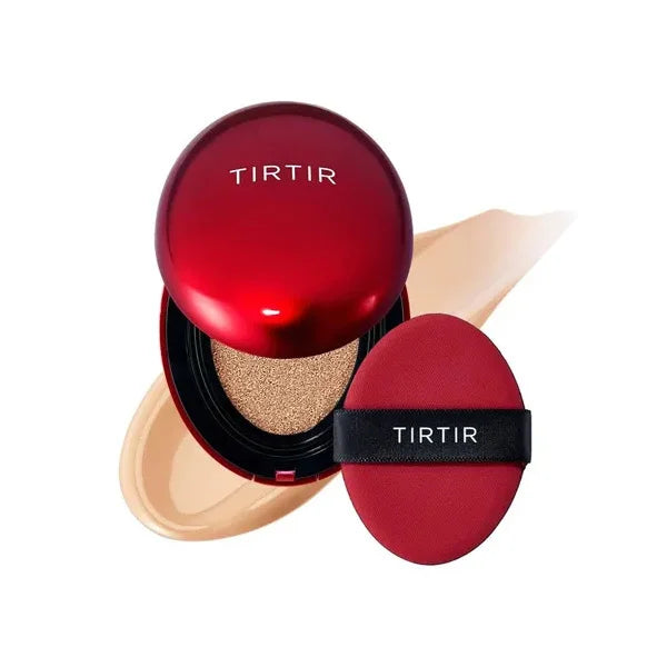 TIRTIR Mask Fit Red Cushion 22N Shell Beige best best-selling Korean foundation makeup cosmetics warm tone shades K Beauty World