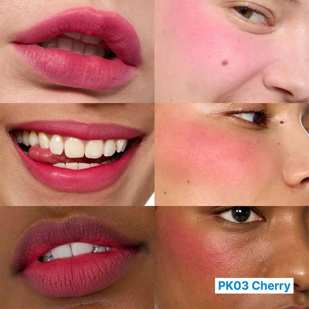 Fwee Lip & Cheek Blurry Pudding Pot PK03 Cherry Korean makeup cosmetics K Beauty World