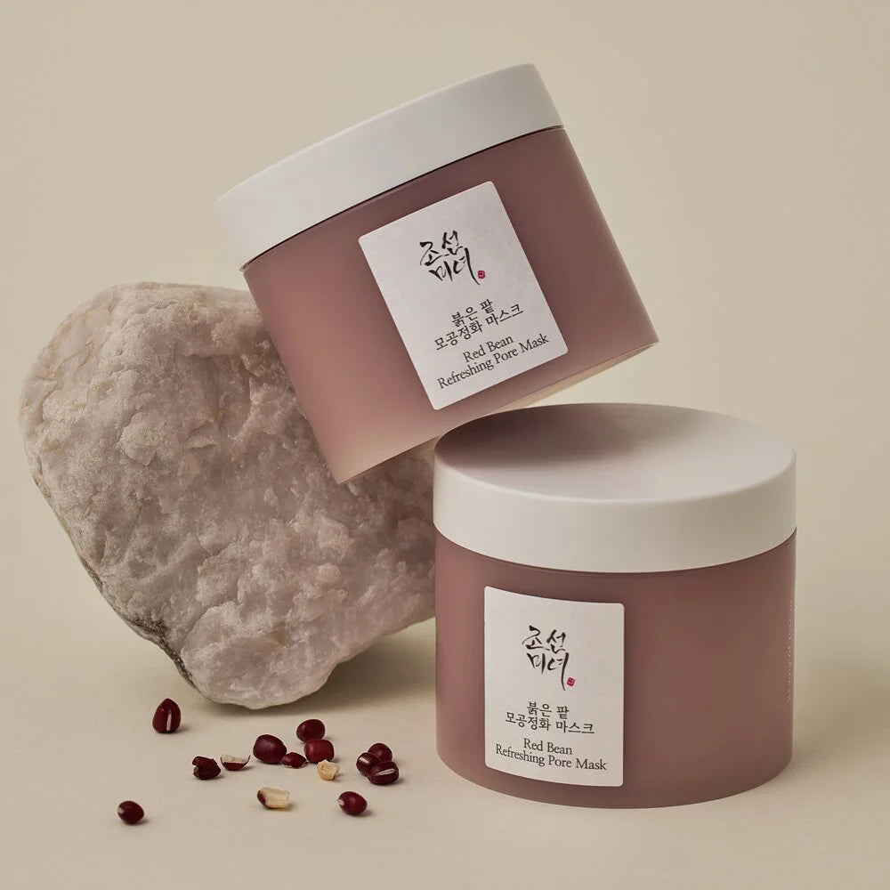 Beauty of Joseon Red Bean Refreshing Pore Mask best for oily skin sensitive easily redden irritated pore clogging impurities excess sebum control K Beauty World 