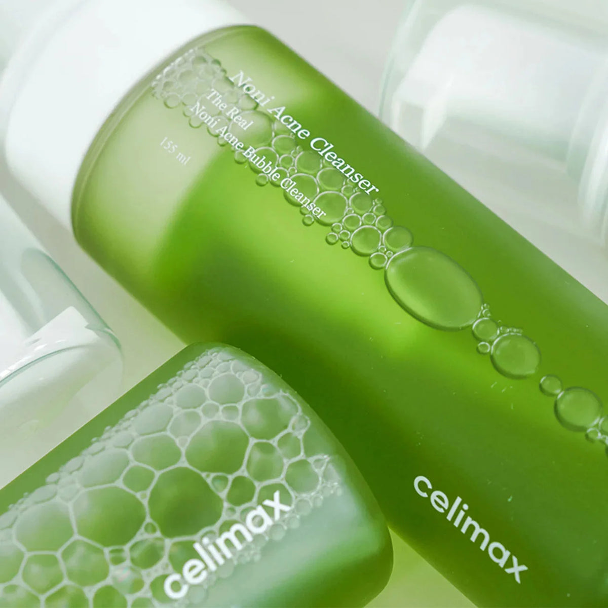 Celimax The Real Noni Acne Bubble Cleanser natural Korean skin care hydrating soothing revitalizing K Beauty World