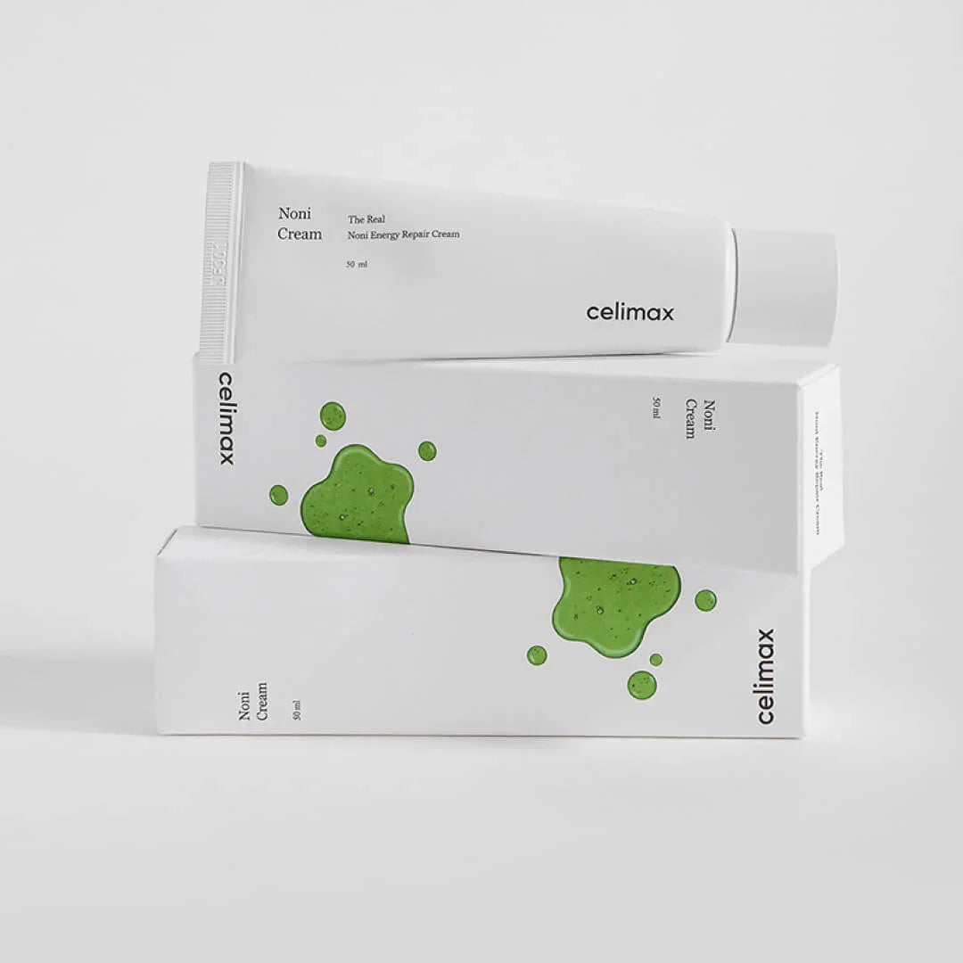 Celimax The Real Noni Energy Repair Cream Korean facial moisturizer for women men unisex all skin sensitive skin K Beauty World