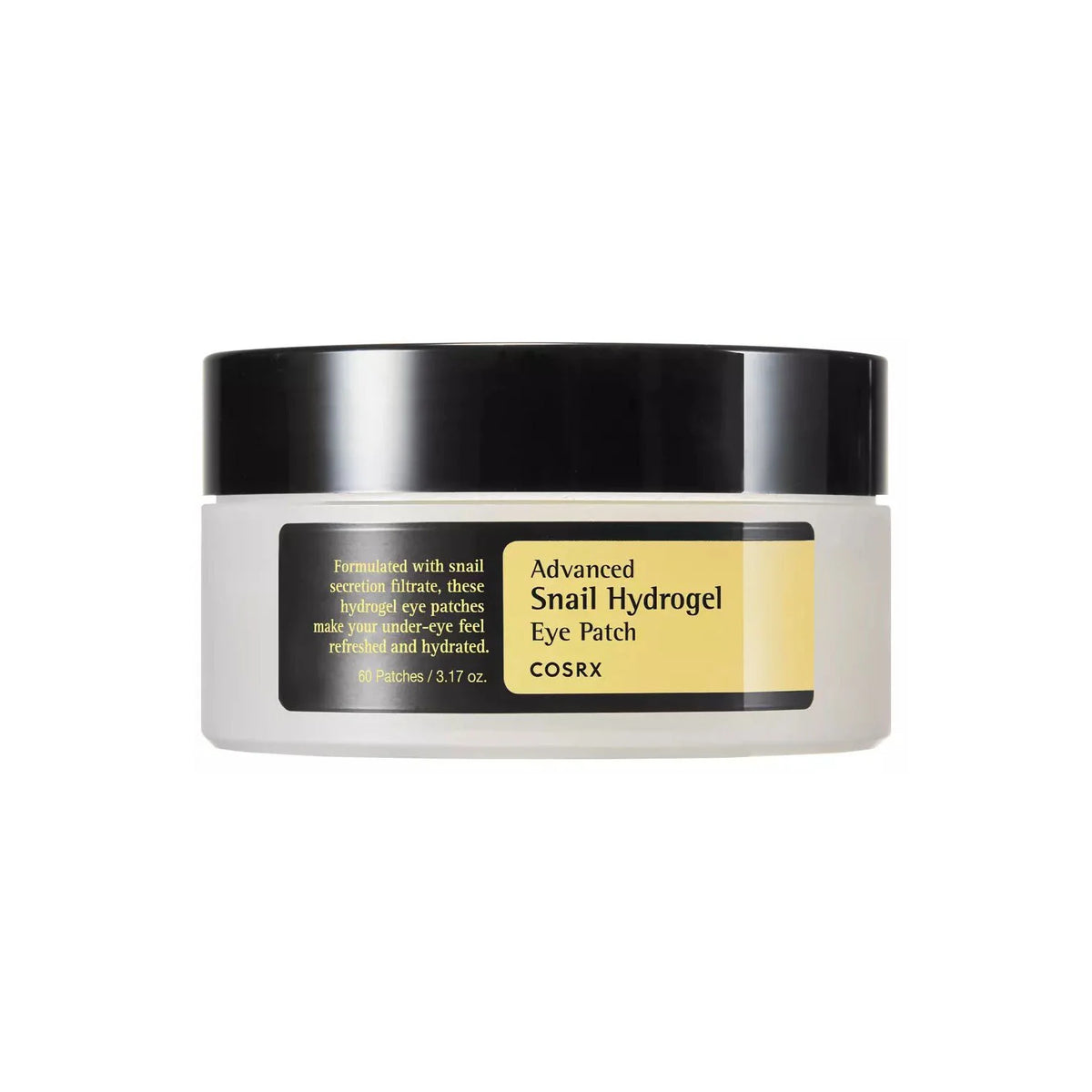 Cosrx Advanced Snail Hydrogel Eye Patch best anti-aging eye mask for dark circles wrinkles K Beauty World