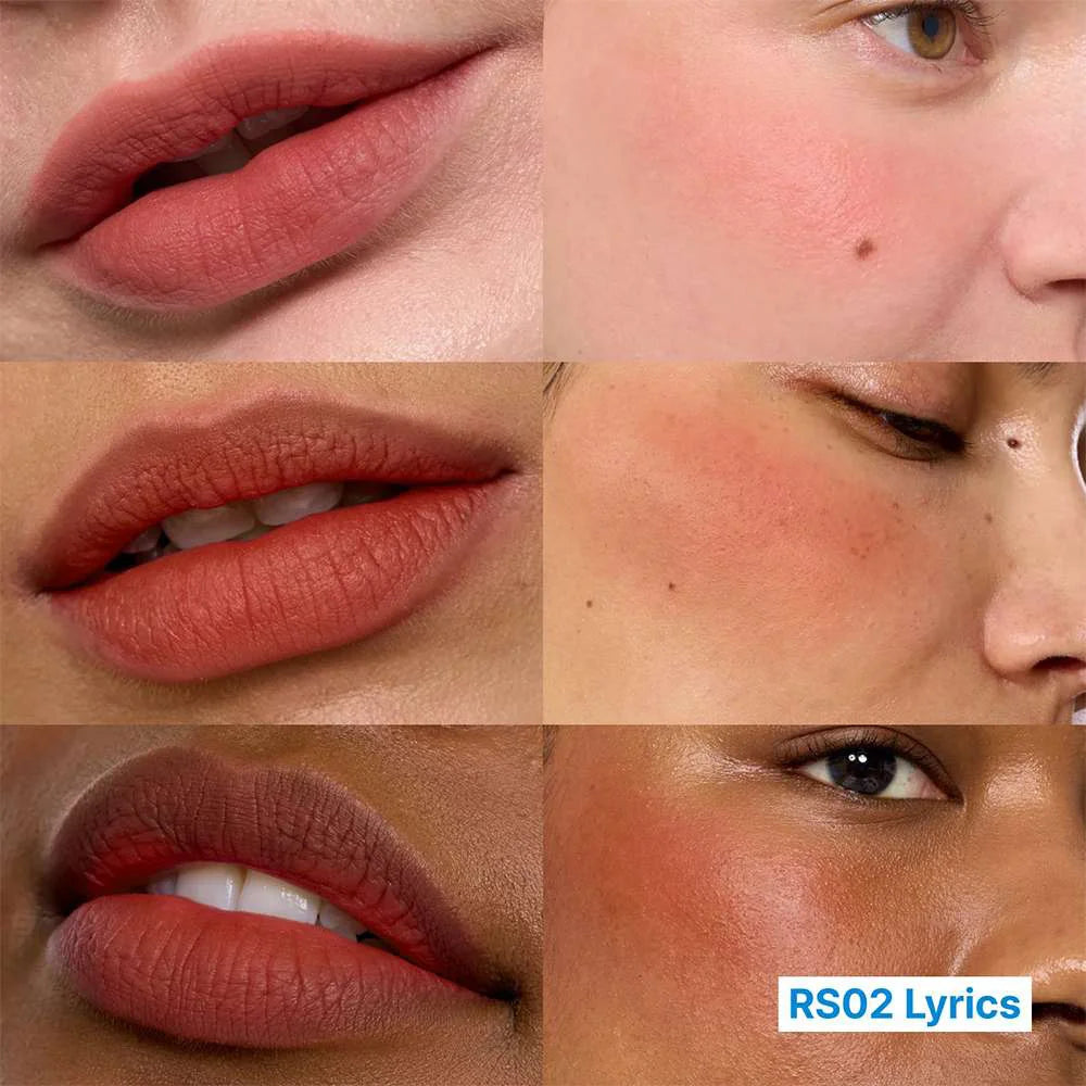 Fwee Lip & Cheek Blurry Pudding Pot RS02 Lyrics Korea makeup red lip balm K Beauty World