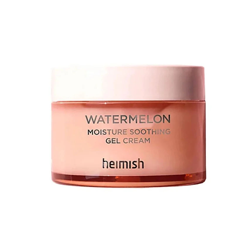 Heimish Watermelon Moisture Soothing Gel Cream lightweight Korean facial moisturizer for oily combination skin K Beauty World