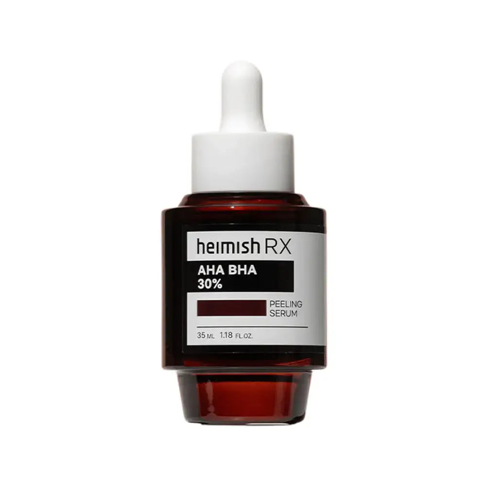 Heimish RX AHA + BHA Peeling Serum Korean skin care exfoliating acne pimple dark spots uneven skin texture K Beauty World