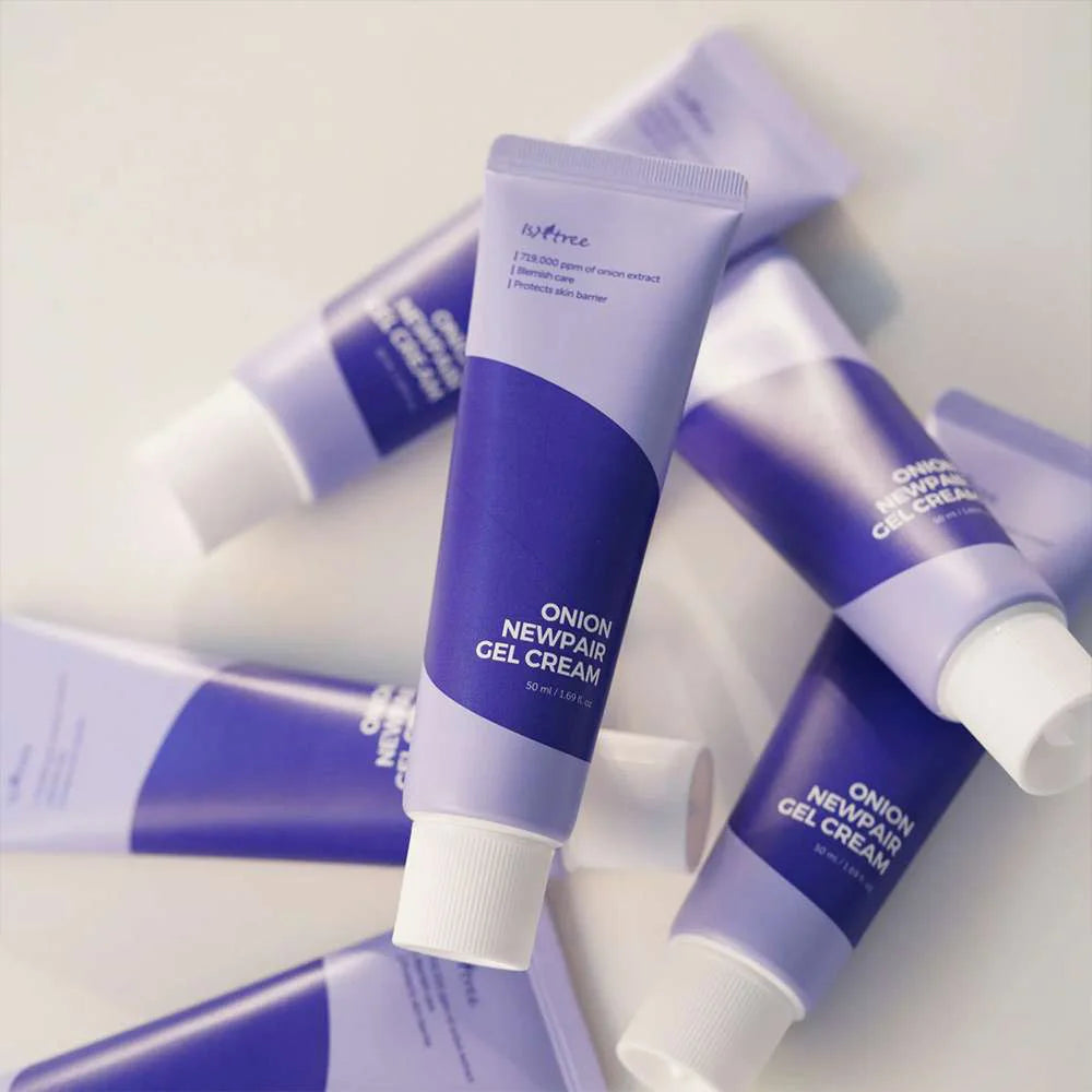 Isntree Onion Newpair Gel Cream fast absobing face cream for all skin types gender men women ages unisex K Beauty World