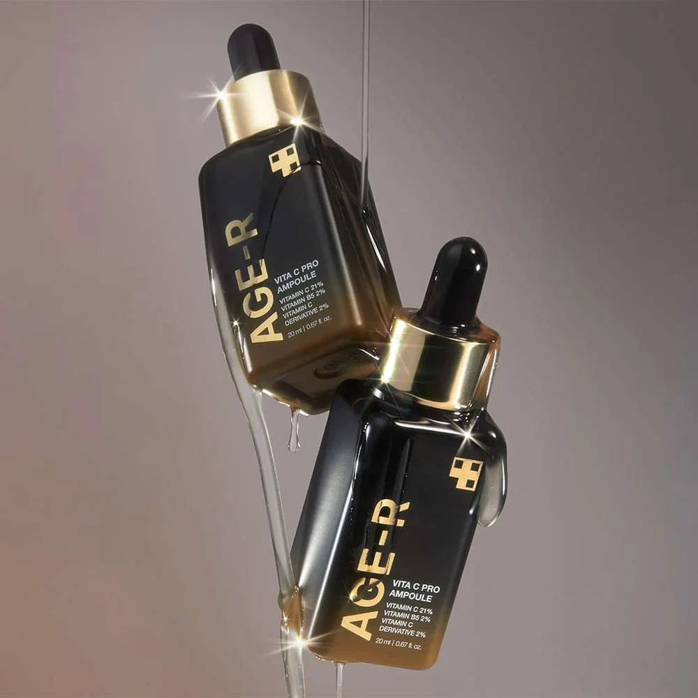 Medicube AGE-R Vita C Pro Ampoule fine lines wrinkles dark spots elasticity K Beauty World
