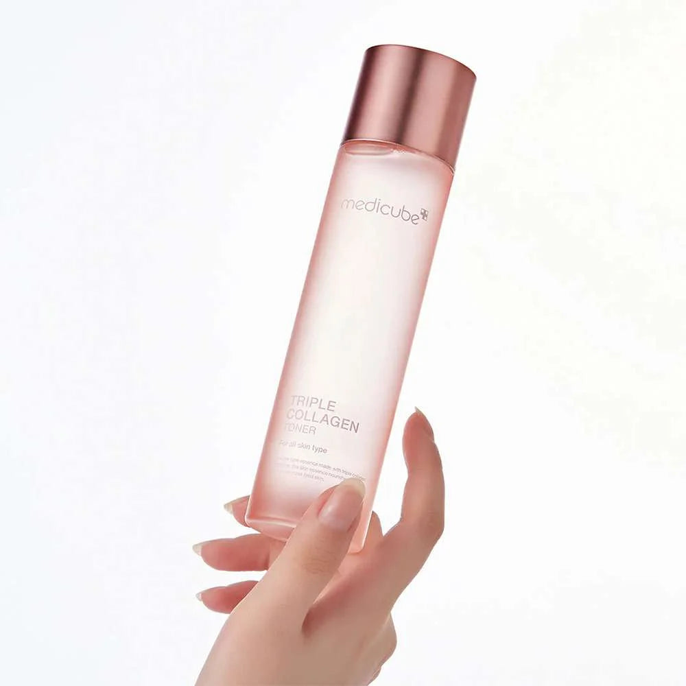 Medicube Triple Collagen Toner 4.0 radiant soft firmer skin Korean skincare K Beauty World