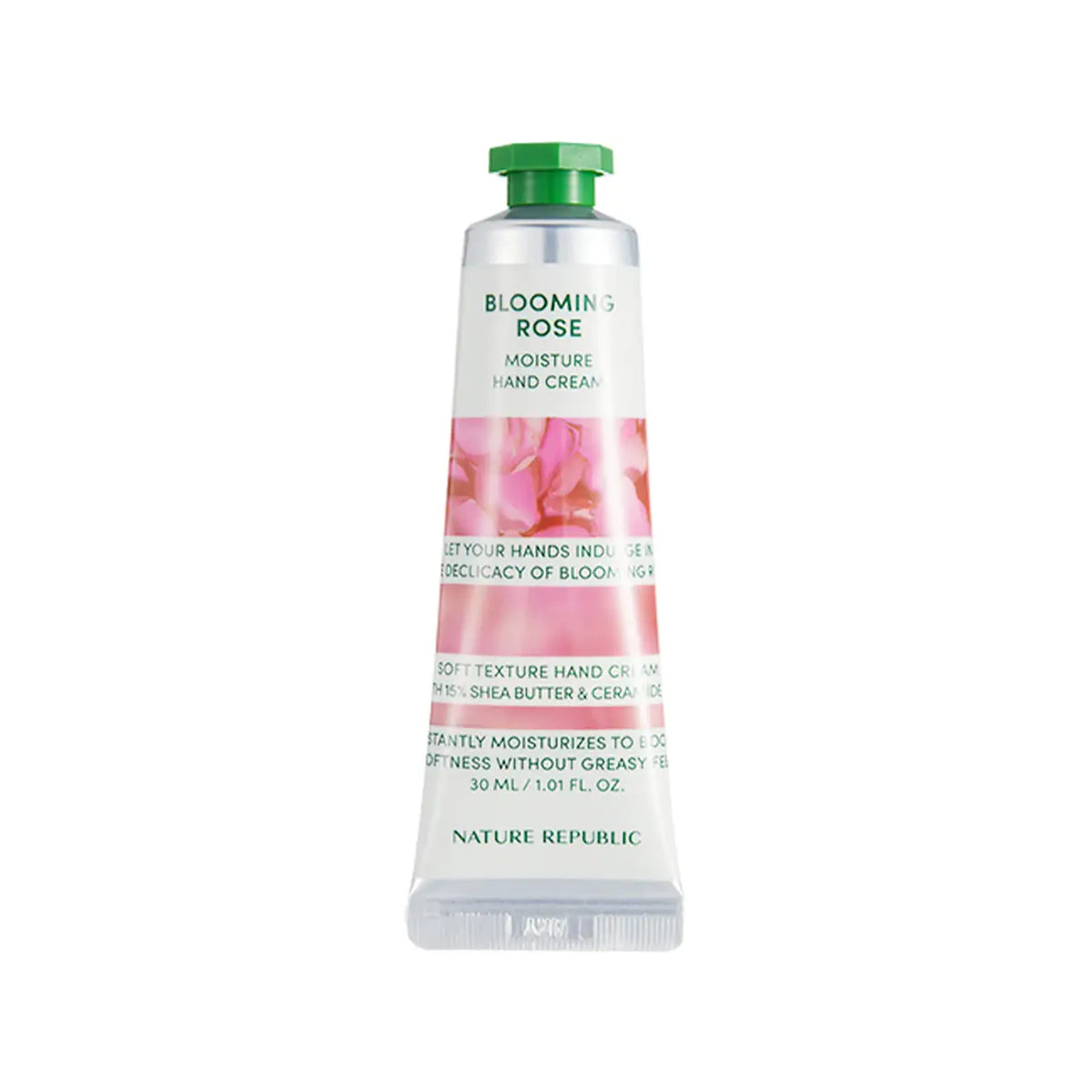 Nature republic Hand & Nature Blooming Rose Hand Cream best selling Korean skin care for all skin type dry hands K Beauty World