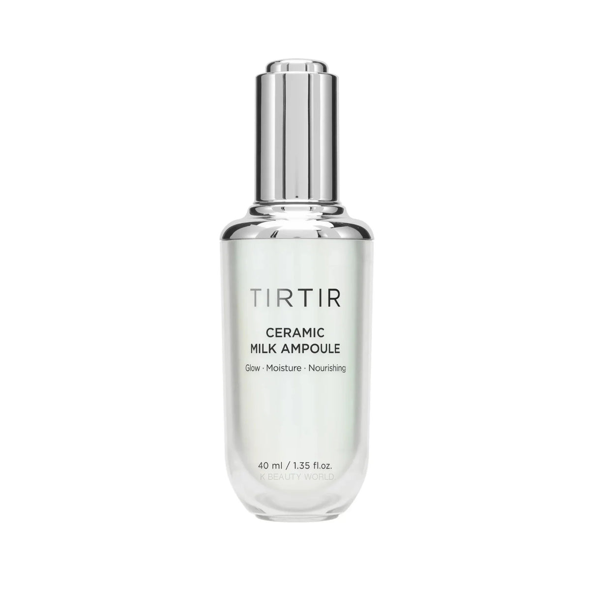 TIRTIR Ceramic Milk Ampoule hydrating nourishing vegan Korean skin care for glowing skin anti-aging wrinkles fine lines dull dry skin solution K Beauty World