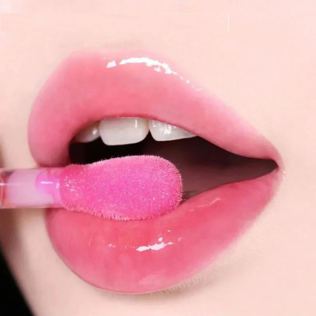 TIRTIR My Glow Rosy Lip Oil Korean tinted lip balm lip gloss with dewy soft lips non-sticky safe for sensitive skin K Beauty World