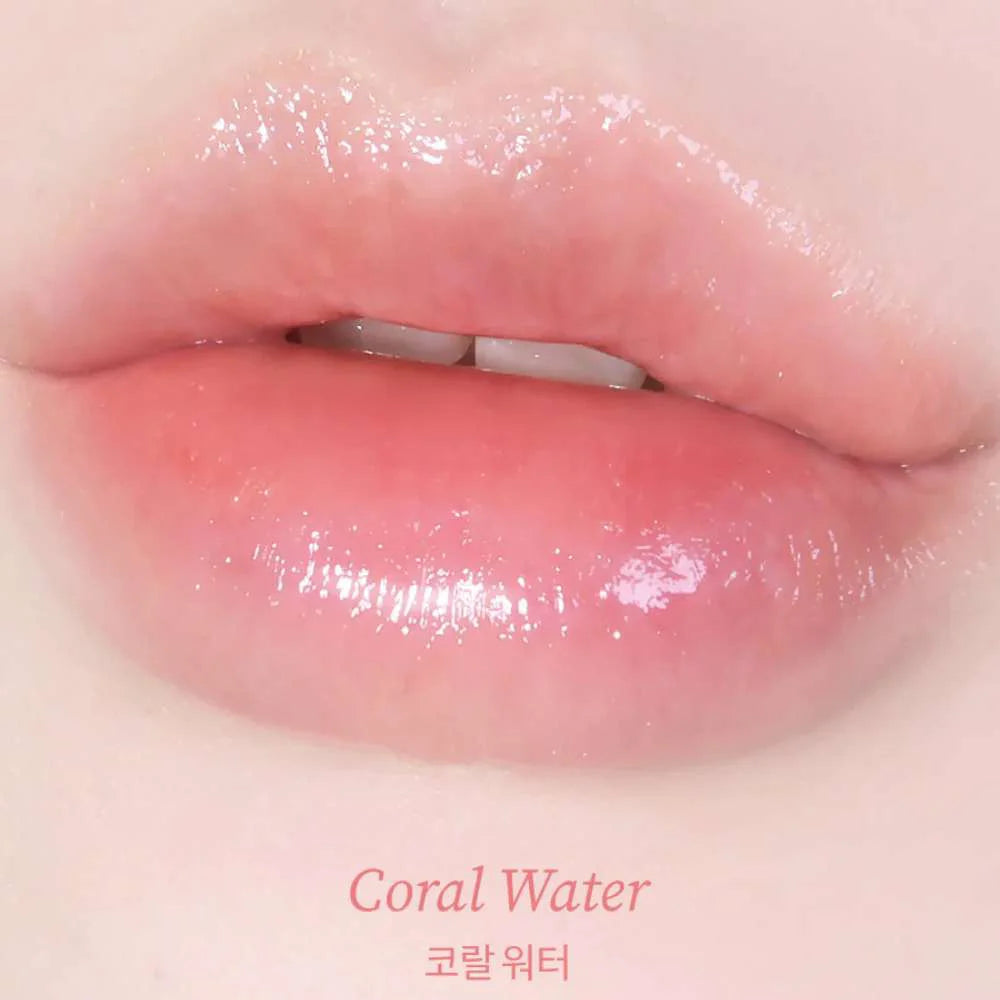 Tocobo Glow Ritual Lip Balm 001 Coral Water best selling Korean makeup for no makeup look K Beauty World