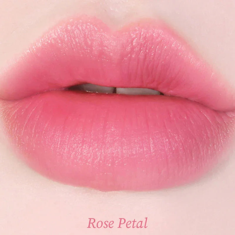 Tocobo Powder Cream Lip Balm 032 Rose Petal matte rose pink Korean lip color kpop makeup K Beauty World