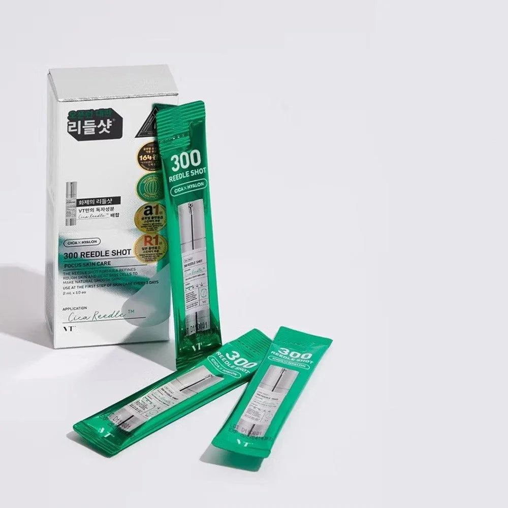 VT Cosmetics Reedle Shot 300 (2ml*10ea) microneedling at home care self-care Korean skin care K Beauty World