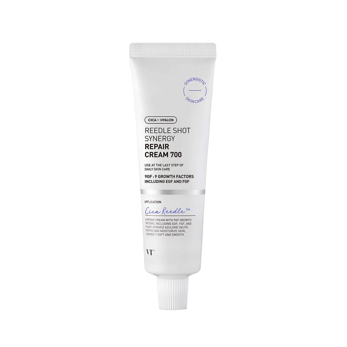 VT Cosmetics Reedle Shot Synergy Repair Cream 700 dry rough skin microneedling peeling at home K Beauty World